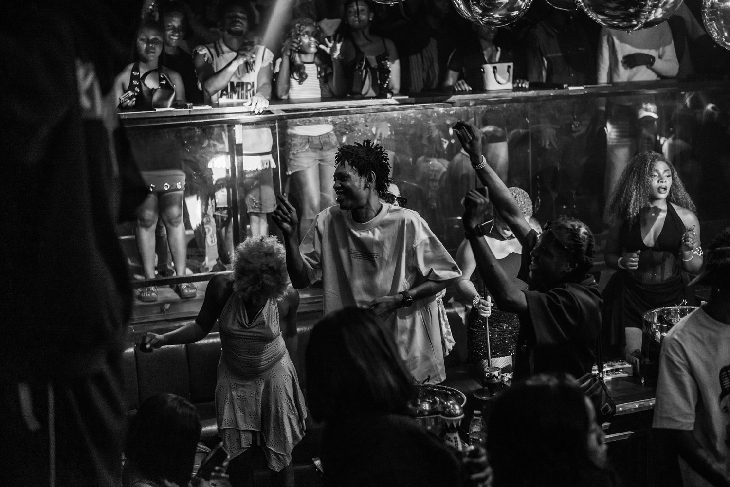 Outside In Black — the main room full