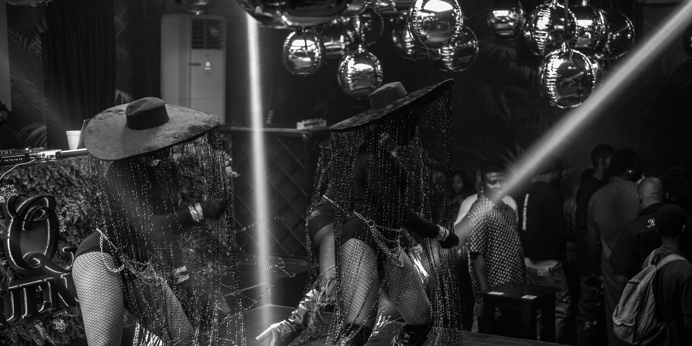 The floor at Outside In Black, June 2026